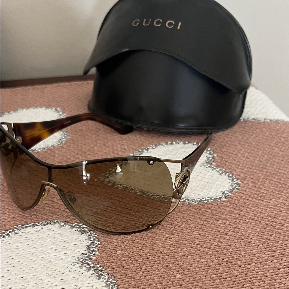 Gucci Women's Tortoiseshell Sunglasses